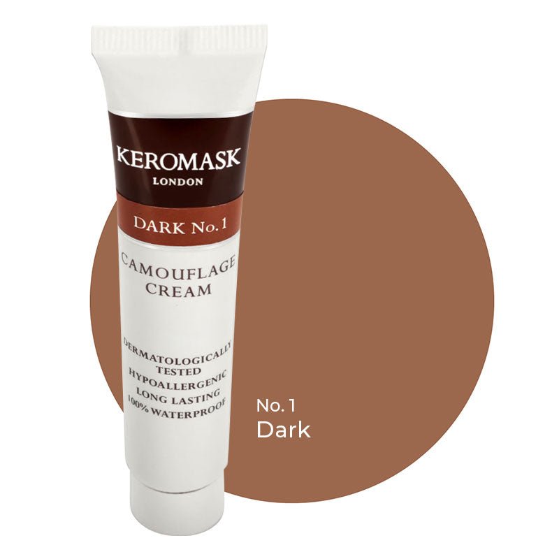 Keromask Full Cover Concealer | DARK No 1 | 15ml - Keromask London