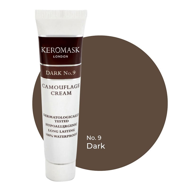 Keromask Full Cover Concealer | DARK No 9 | 15ml - Keromask London