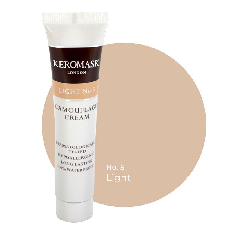 Keromask Full Cover Concealer | LIGHT No 5 | 15ml - Keromask London