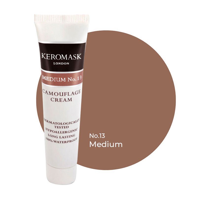 Keromask Full Cover Concealer | MEDIUM No 13 | 15ml - Keromask London