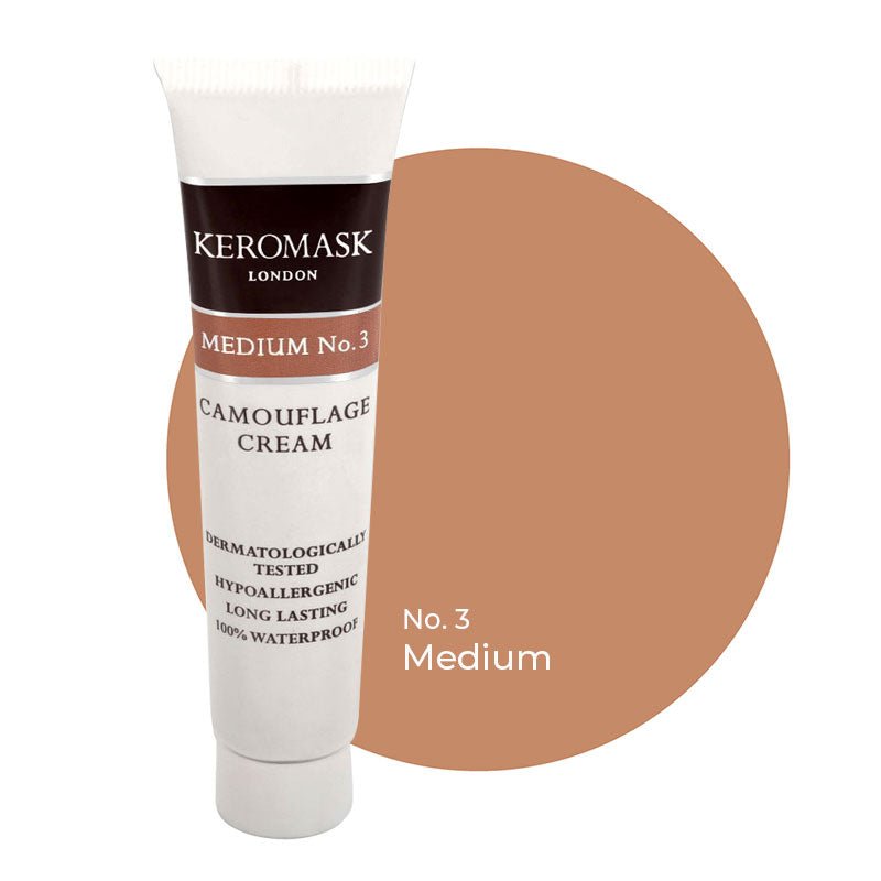 Keromask Full Cover Concealer | MEDIUM No 3 | 15ml - Keromask London