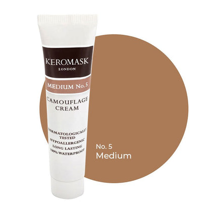 Keromask Full Cover Concealer | MEDIUM No 5 | 15ml - Keromask London