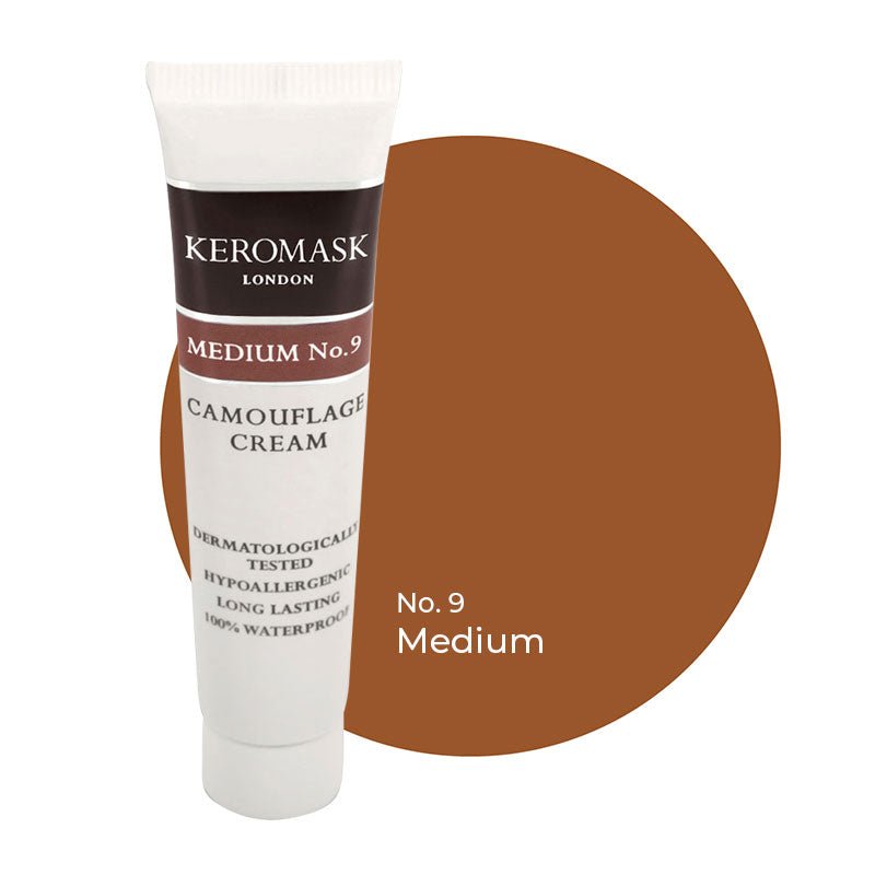 Keromask Full Cover Concealer | MEDIUM No 9 | 15ml - Keromask London