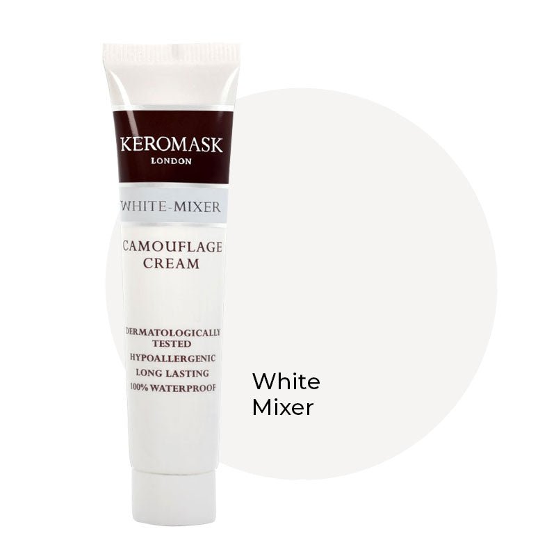 Keromask Full Cover Concealer | WHITE MIXER | 15ml - Keromask London