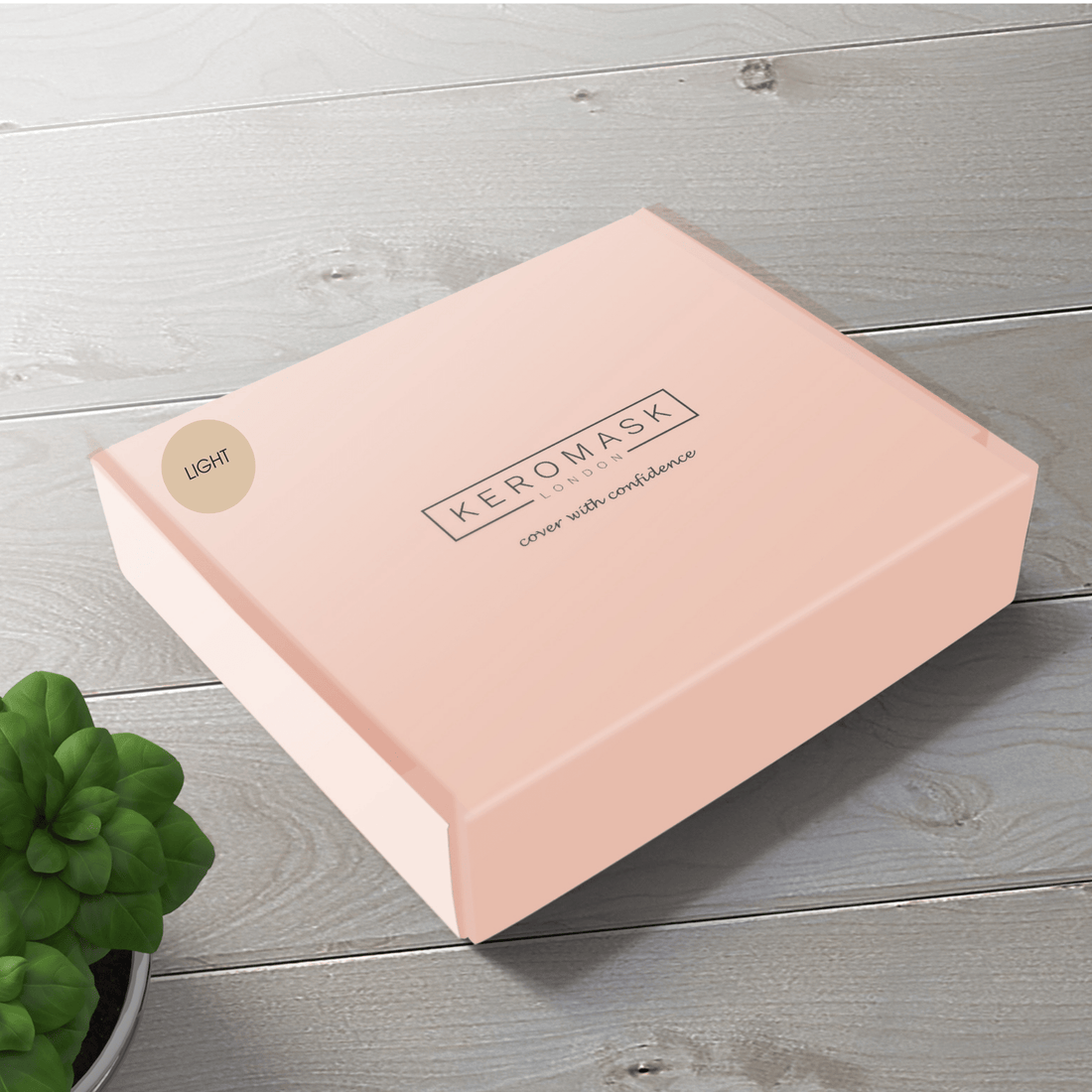 Light Skin Tones | NEW Keromask Sample Kit | Covers Vitiligo, Rosacea, Scars, Tattoos | Waterproof Camouflage Makeup | - Keromask London